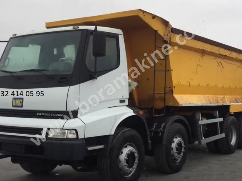 ORJİNAL HATASIZ BMC PRO  935 ÇİFTÇEKER  2010 MODEL  HARDOX DAMPERLI